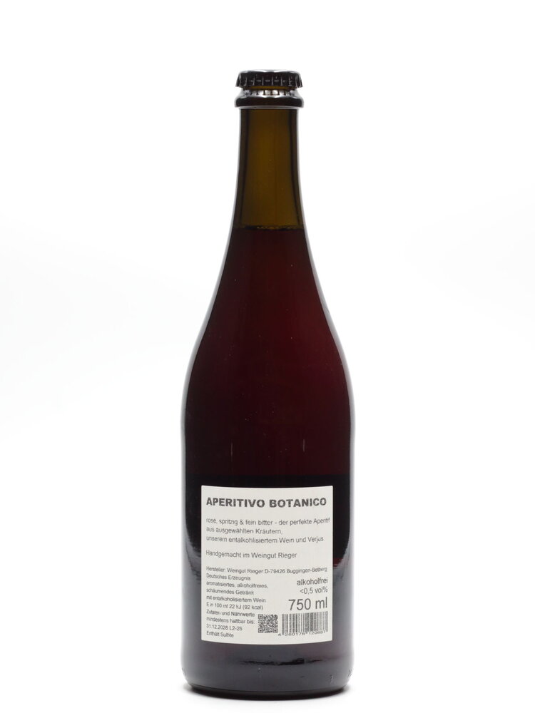 Rieger Weingut Rieger - BOTANICO Zero Rosé.Spritz - Alcoholvrij