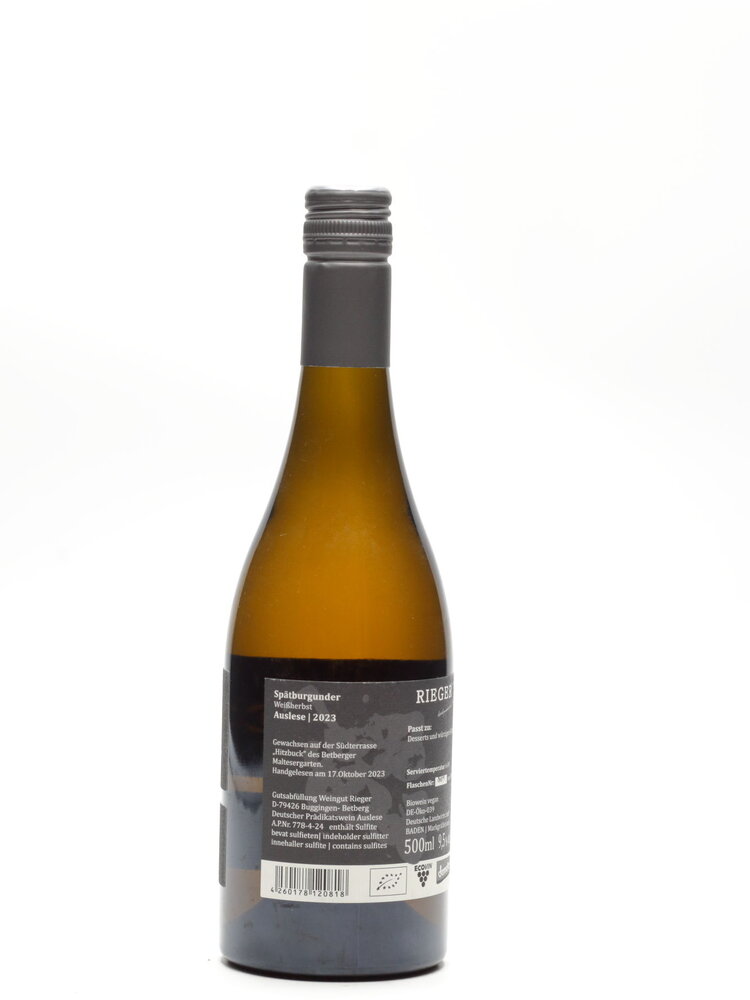 Rieger Weingut Rieger - Spätburgunder Auslese 2023