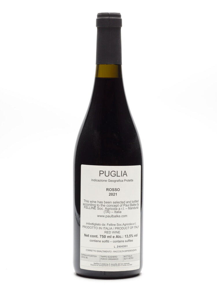 Paul Balke Paul Balke - Puglia Rosso 2021