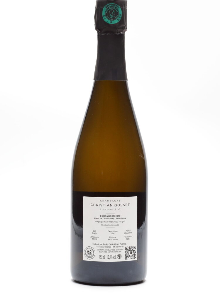 Christian Gosset Christian Gosset - Sorangeon Chouilly - Grand Cru 2019