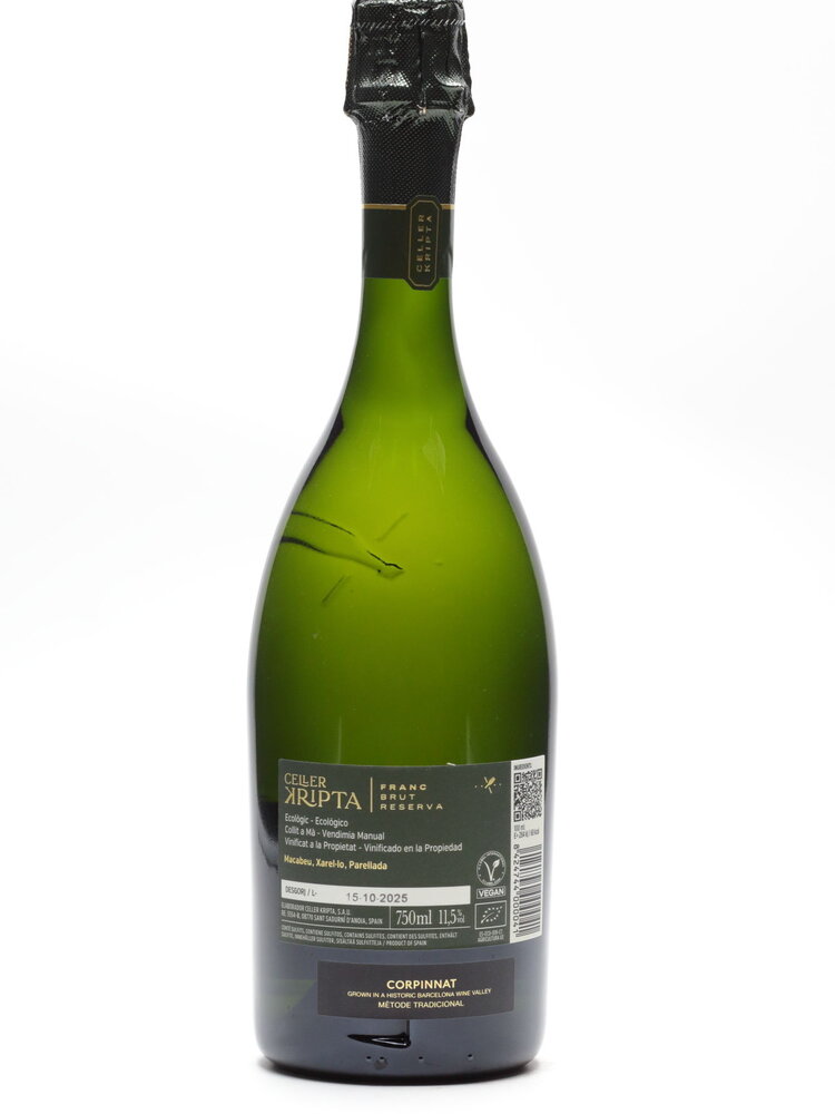 Agustí Torelló Mata Celler Kripta - Franc Brut Reserva 2021