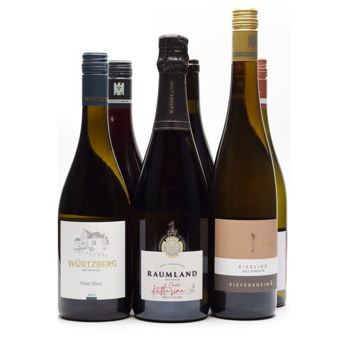 Culinair 6 flessen Duitse wijn