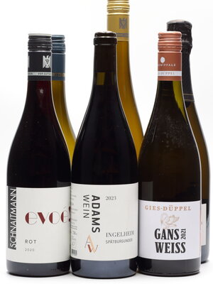 Culinair 6 flessen Duitse wijn