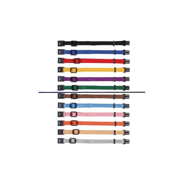 Puppyhalsbanden Mix 6 kleuren M/L 22-35 cm-Felle Kleuren