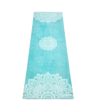 Yoga Design Lab Travel yogamat 1,5 mm mandala turquoise - Yoga Design Lab