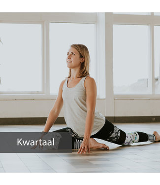 Happy with Yoga Voucher kwartaalabonnement practice platform