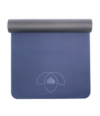 Lotus Yogamat eco grip TPE extra dik indigo - Lotus