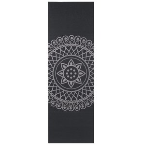 Lotus Yogamat sticky extra dik mandala zwart - Lotus