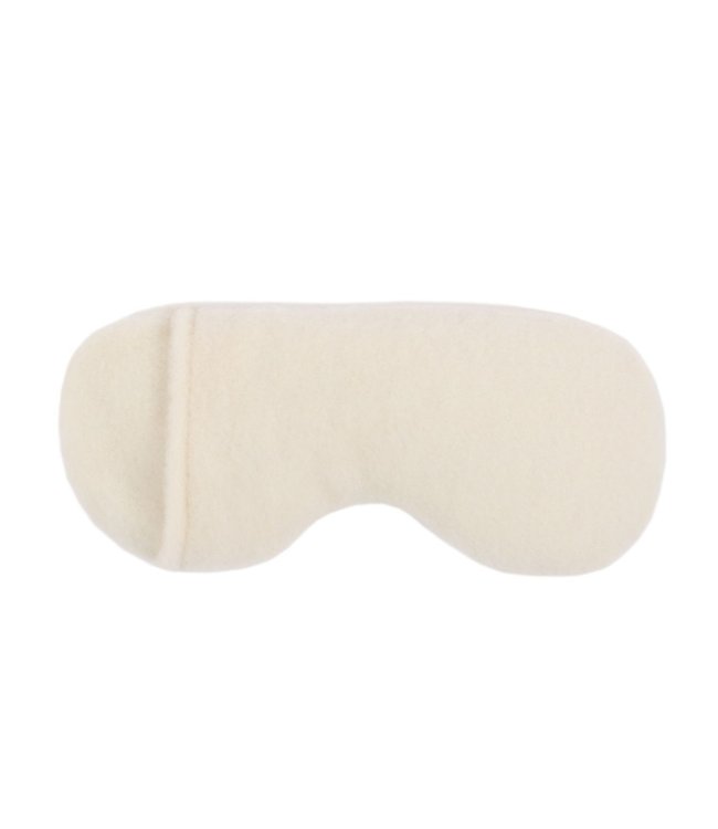 Oogkussen merino wol gevormd - Lotus