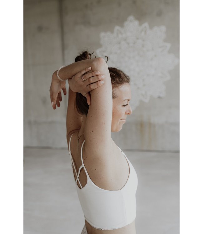 Rozenkwarts armband - Pure