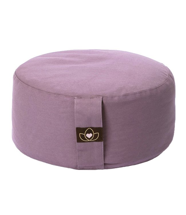 Pakket meditatiekussen, oogkussen en riem lavendel - Lotus
