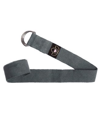 Lotus Yoga riem extra lang antraciet - Lotus