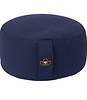 Meditatiekussen eco indigo rond - Lotus