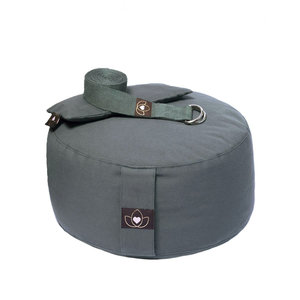 Lotus Pakket meditatiekussen, oogkussen en riem antraciet - Lotus