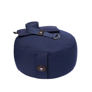 Lotus Pakket meditatiekussen, oogkussen en riem indigo - Lotus