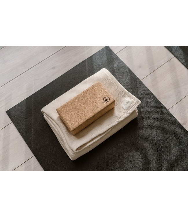 Yogamat studio zwart extra lang - Lotus