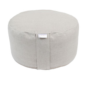 Pure Meditatiekussen rond natuurlijk linnen - Pure