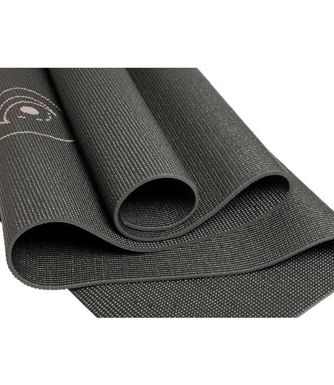 Yogamat sticky extra dik align zwart - Lotus
