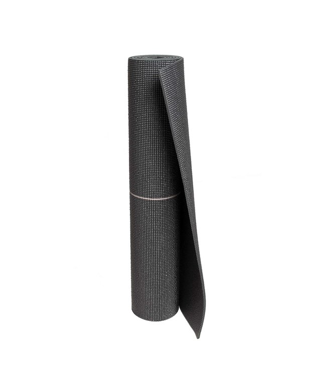 Yogamat sticky extra dik align zwart - Lotus