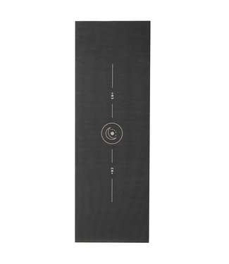 Lotus Yogamat sticky extra dik align zwart - Lotus