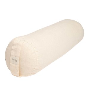 Pure Bolster eco linnen naturel rond - Pure