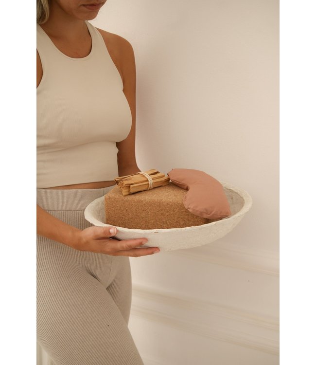 Oogkussen lavendel gevormd nude eco - Lotus