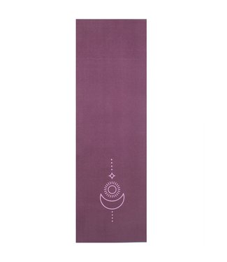 Lotus Yogamat sticky extra dik balance donkerpaars  - Lotus