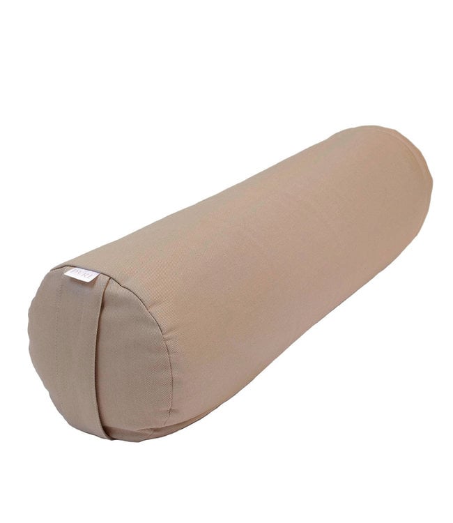 Bolster beige rond - Pure Superyoga