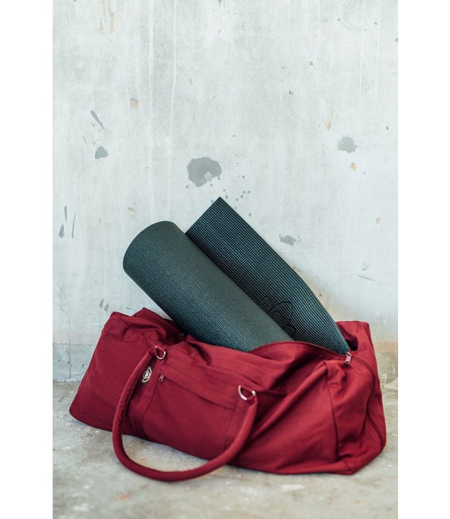 Yogamat sticky extra dik antraciet - Lotus