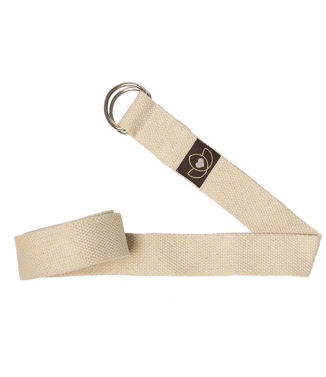 Pakket meditatiekussen, oogkussen en riem sand - Lotus