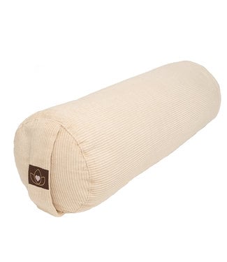 Lotus Bolster eco rib sand rond - Lotus