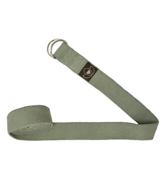 Lotus Yoga riem extra lang asgroen - Lotus