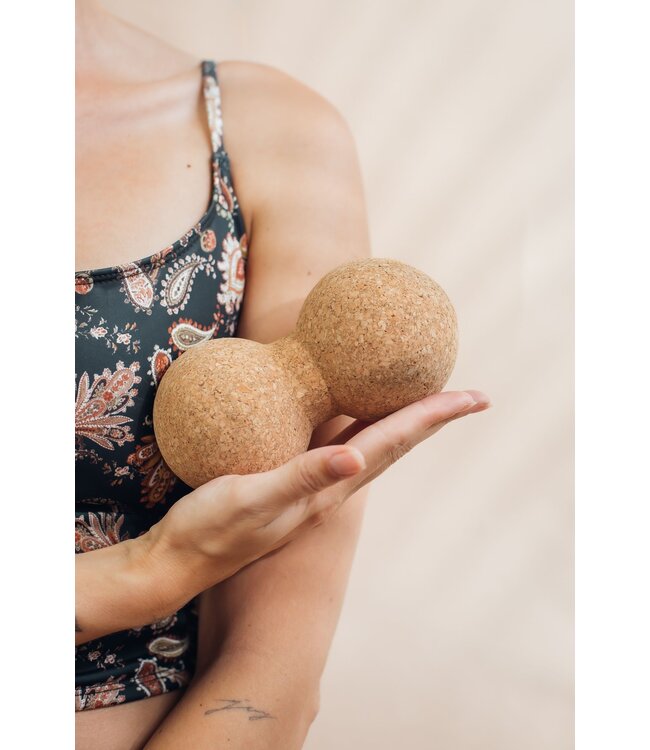 Massagebal peanut natuurkurk - Lotus