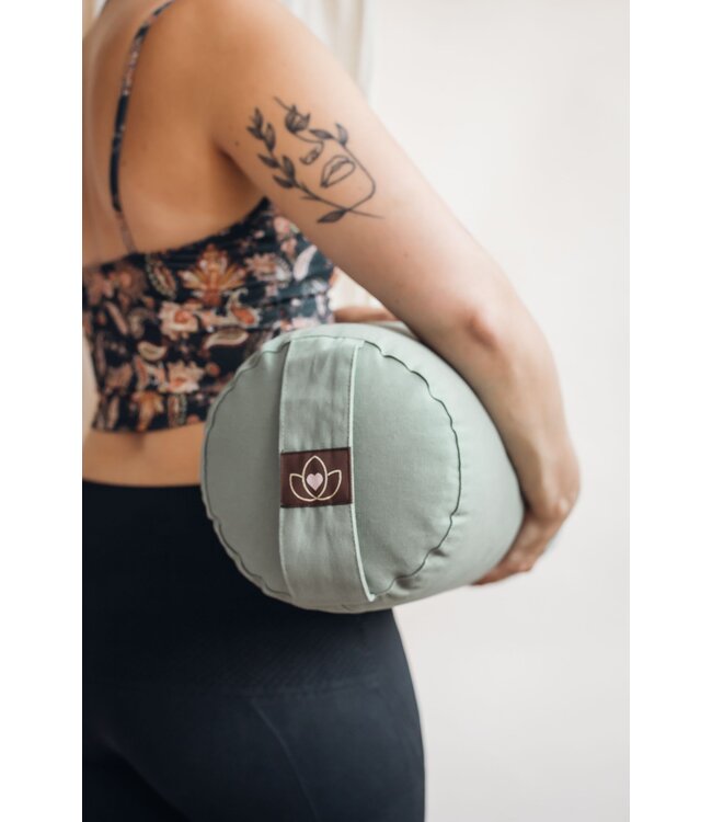 Bolster eco asgroen rond - Lotus