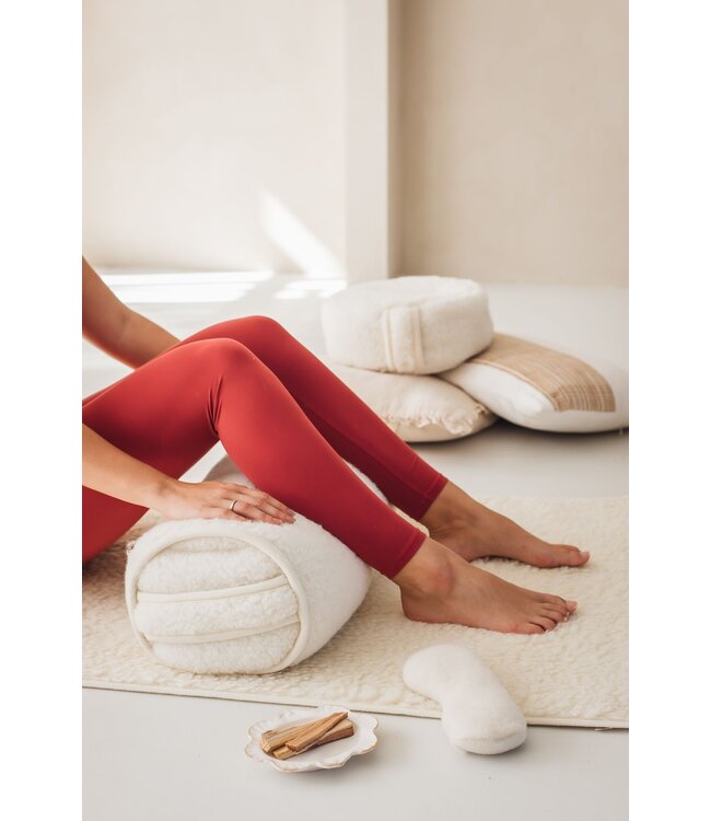 Yogamat merino wol extra lang & breed - Lotus