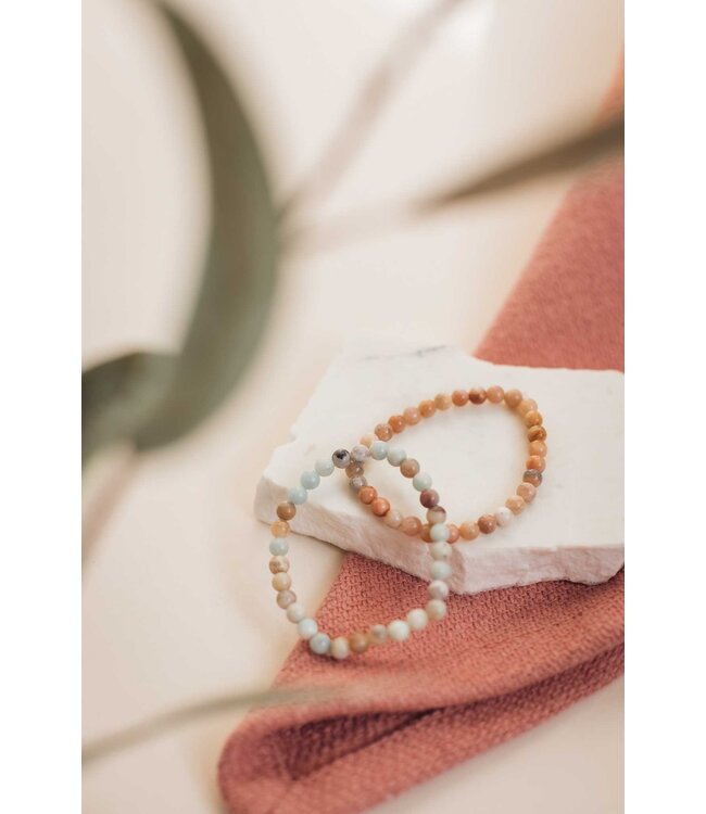 Amazoniet armband - Pure