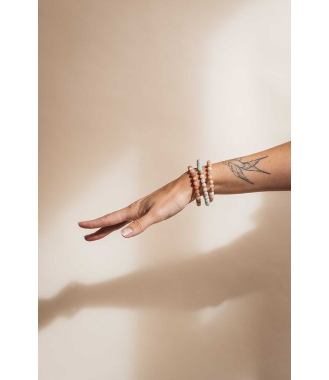 Amazoniet armband - Pure