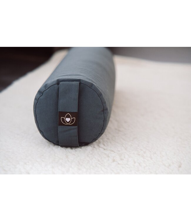 Bolster eco antraciet rond - Lotus