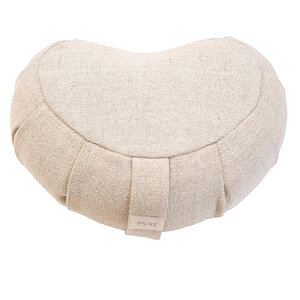Pure Meditatiekussen eco jute naturel halve maan - Pure