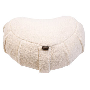 Lotus Meditatiekussen teddy halve maan - Lotus