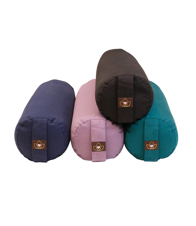 Bolster eco indigo rond - Lotus