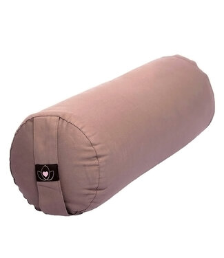 Lotus Bolster eco taupe rond - Lotus