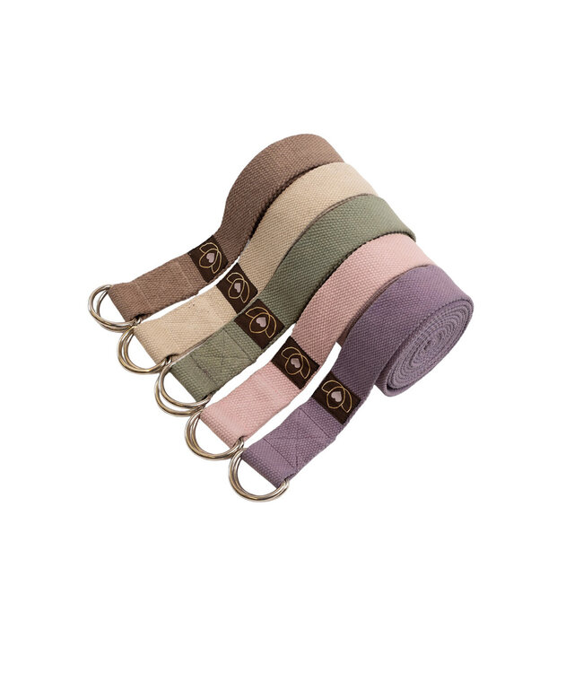 Yoga riem extra lang oudroze - Lotus