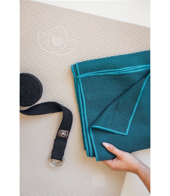 Yoga handdoek antislip harbour - Lotus