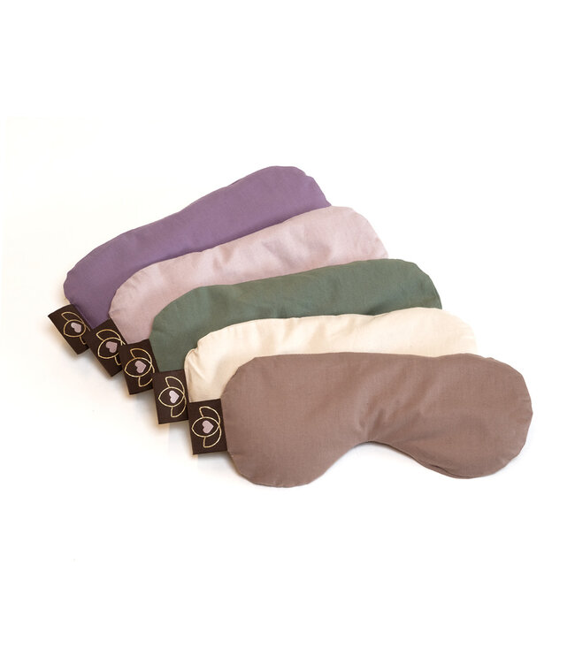 Oogkussen lavendel gevormd taupe eco - Lotus
