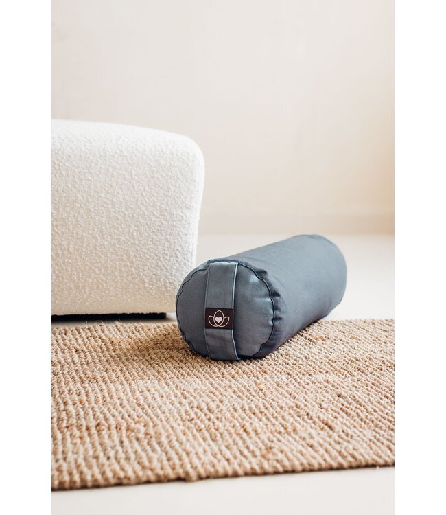 Bolster eco antraciet rond - Lotus