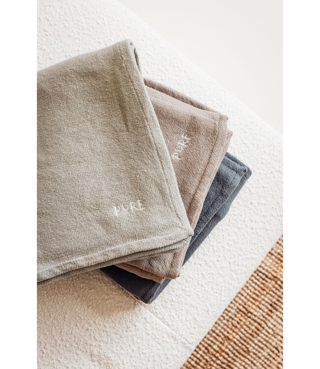 Yoga deken eco taupe - Pure