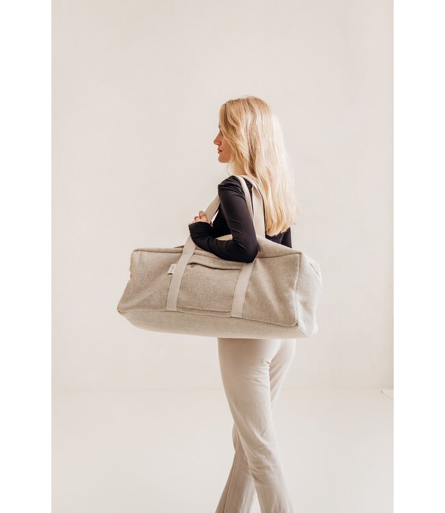 Luxe yogatas hummer jute naturel - Pure