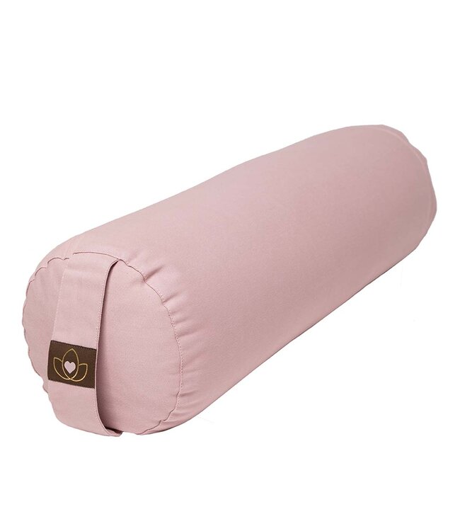 Pakket bolster en meditatiekussen - oudroze