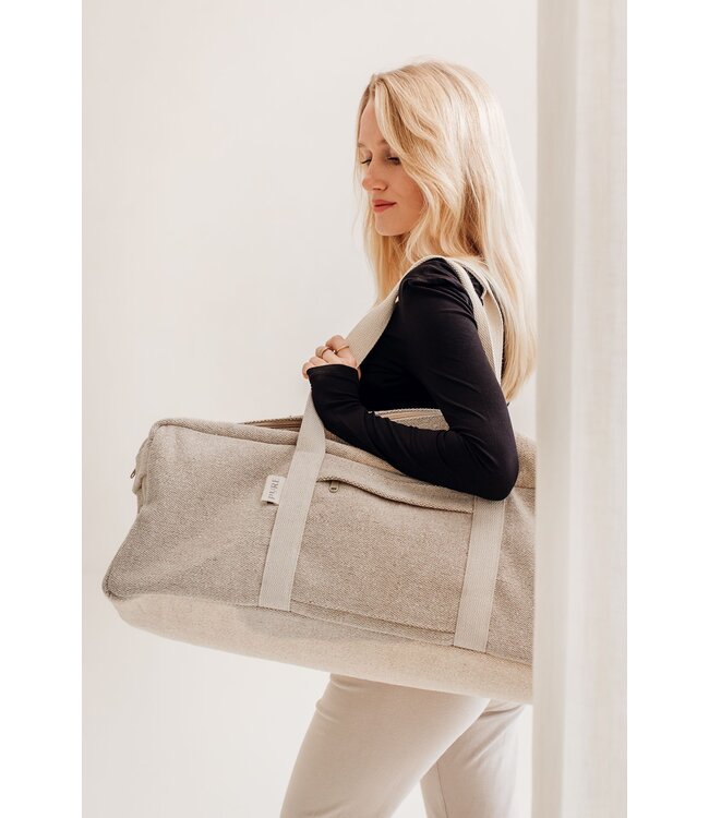 Luxe yogatas hummer jute naturel - Pure